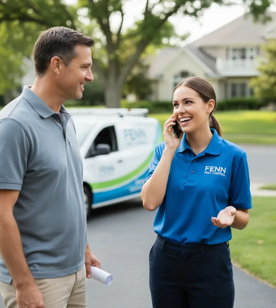 Fenn Pest Control customer support in Two Rivers